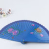 Spanish Double Sided Blue Three Print Hand Fan2