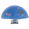 Spanish Double Sided Blue Three Print Hand Fan3