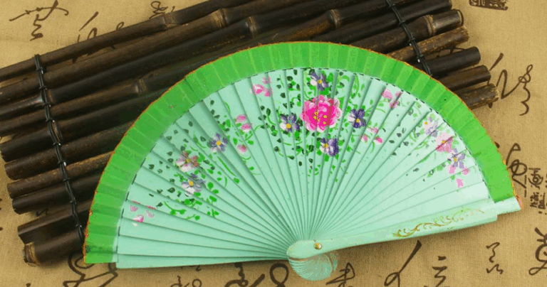Green Handed Fan