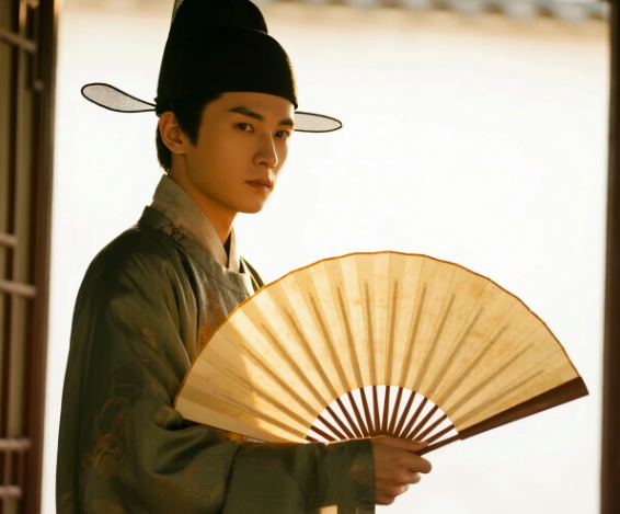 Folding Fans On Screen