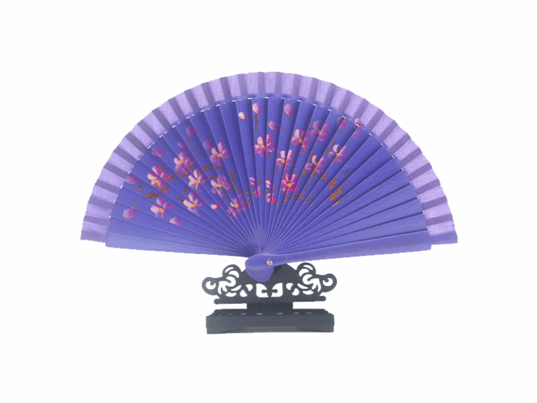 floral folding hand fan